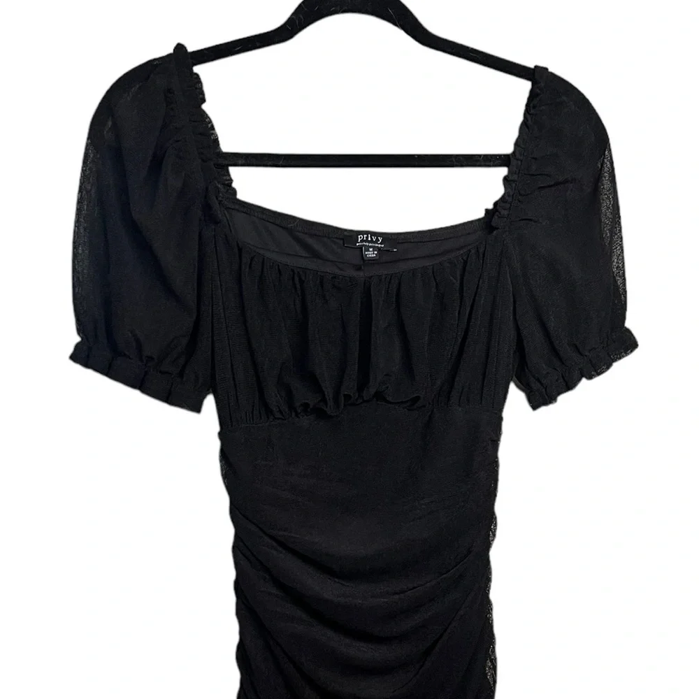 Privy Ruched Bodycon Dress